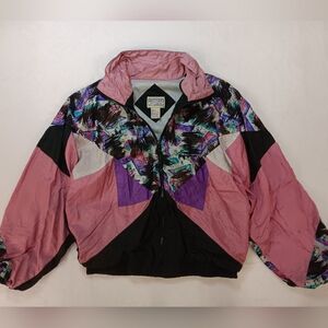 Vintage Westside Connection Women's Colorblock Wind Breaker M